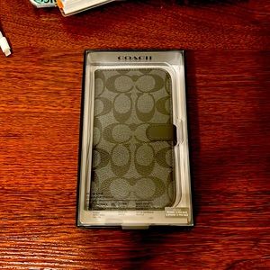 Coach phone case wallet